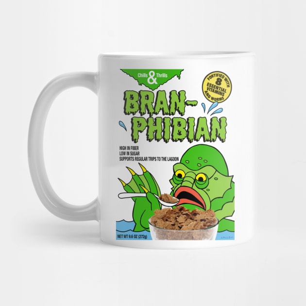 Monster Breakfast Cereal, Bran-phibian! by Angel Robot